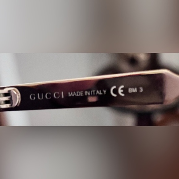 NWT Gucci Women’s Tortoise and Gold Cat-Eye Sunglasses 3804/S - Picture 5 of 7